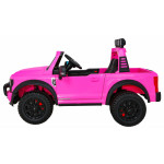 Elektrické autíčko - Ford Super Duty - ružové